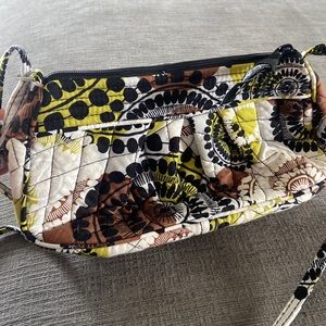Vera Bradley small bag- RETIRED Cocoa Moss Pattern